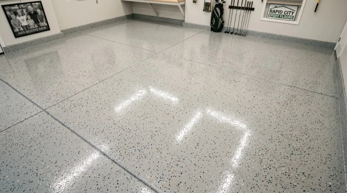 Rapid City Epoxy Floors crew at work in Rapid City, SD