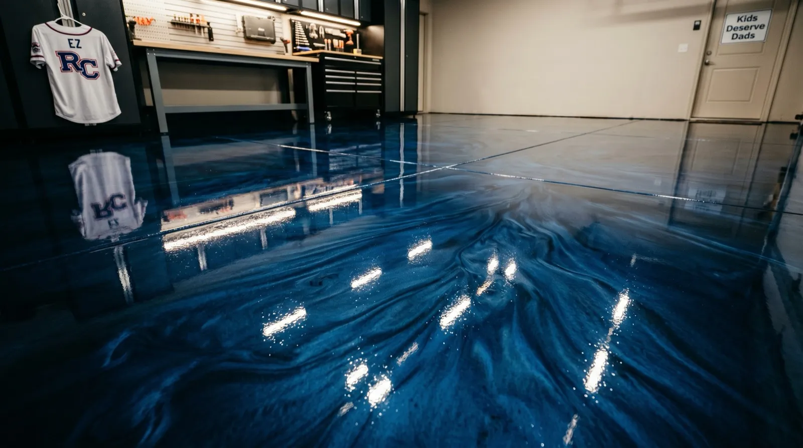 Metallic Epoxy Floors in Rapid City, SD